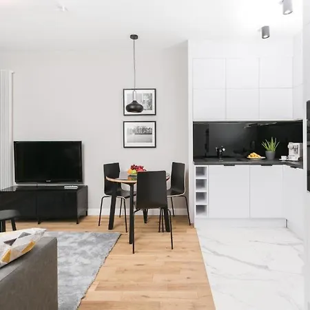 Golden - Two Bedrooms Luxury In The Center - Mennica Appartement Varsovie