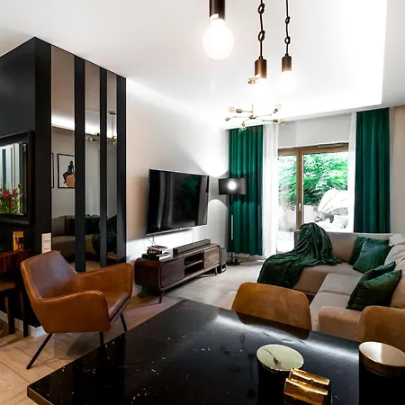 Golden - Two Bedrooms Luxury In The Center - Mennica Appartement *
