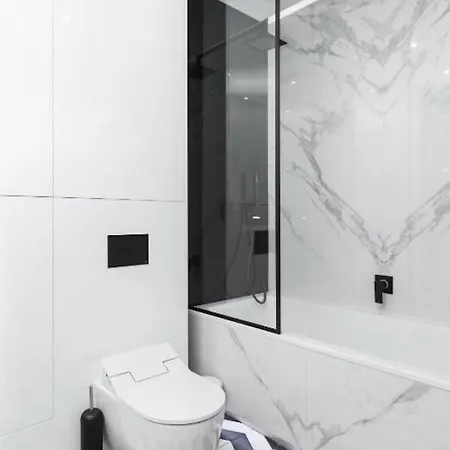 Urban Chic - Luxury 2-bedroom, Mennica Apartamento *